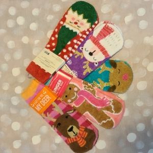 Shea Infused Holiday Socks--Bath & Body Works
